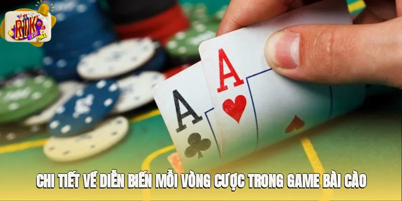 Chi tiết về diễn biến mỗi vòng cược trong game bài cào
