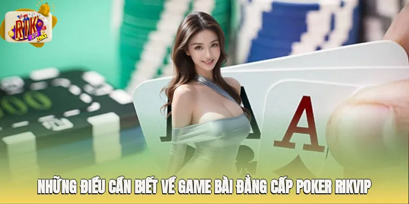Những điều cần biết về game bài đẳng cấp Poker Rikvip